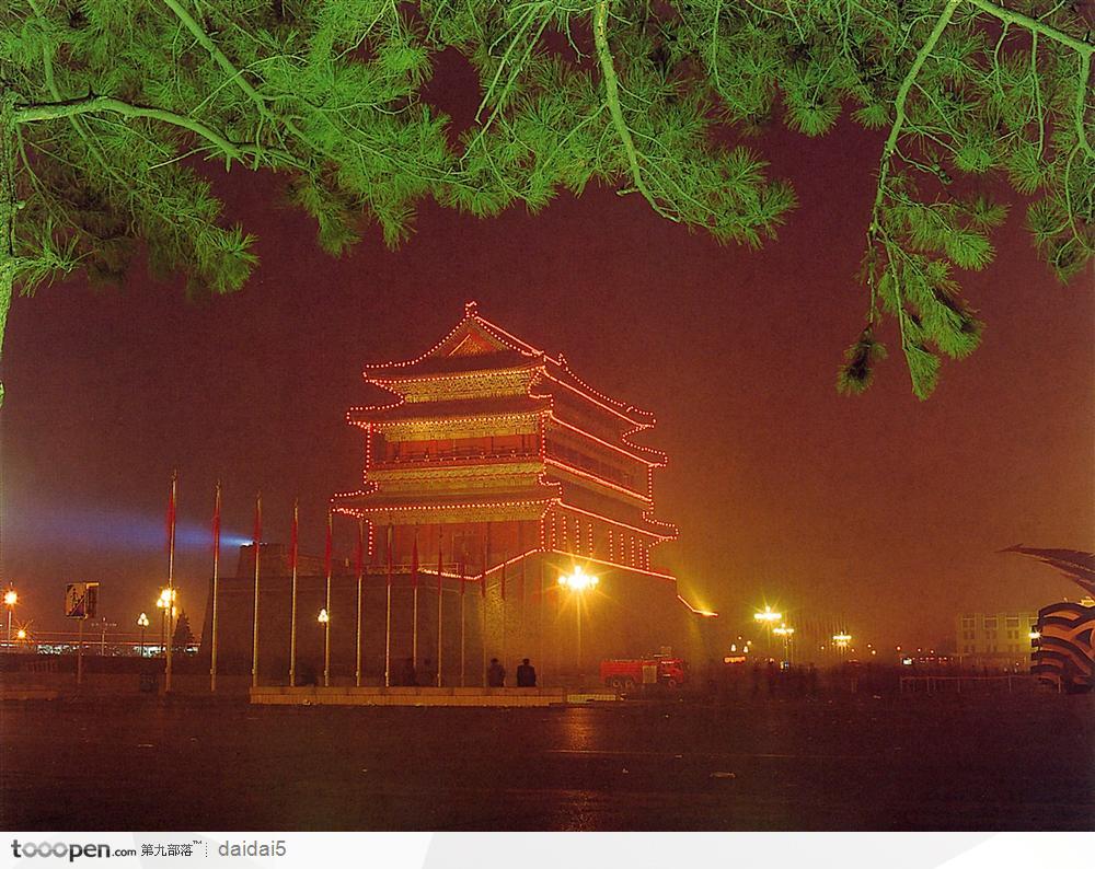 北京夜景-正阳门