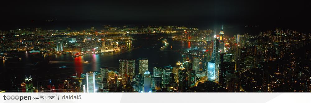 香港太平山顶夜景