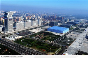 新北京-水立方全景图