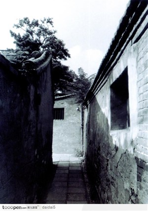 北京印象-古老的胡同街道