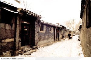 北京印象-街道雪景