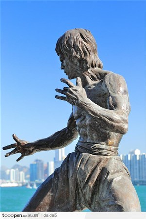 香港李小龙雕像