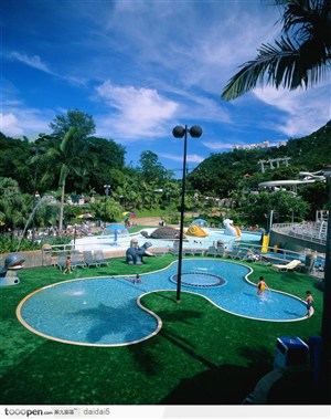 香港海洋公园-游泳池