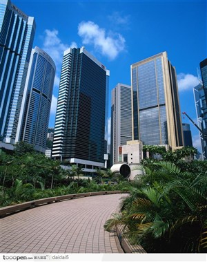 香港摩天大厦群