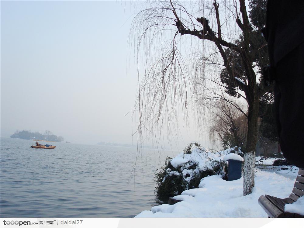 杭州西湖风景-西湖雪景