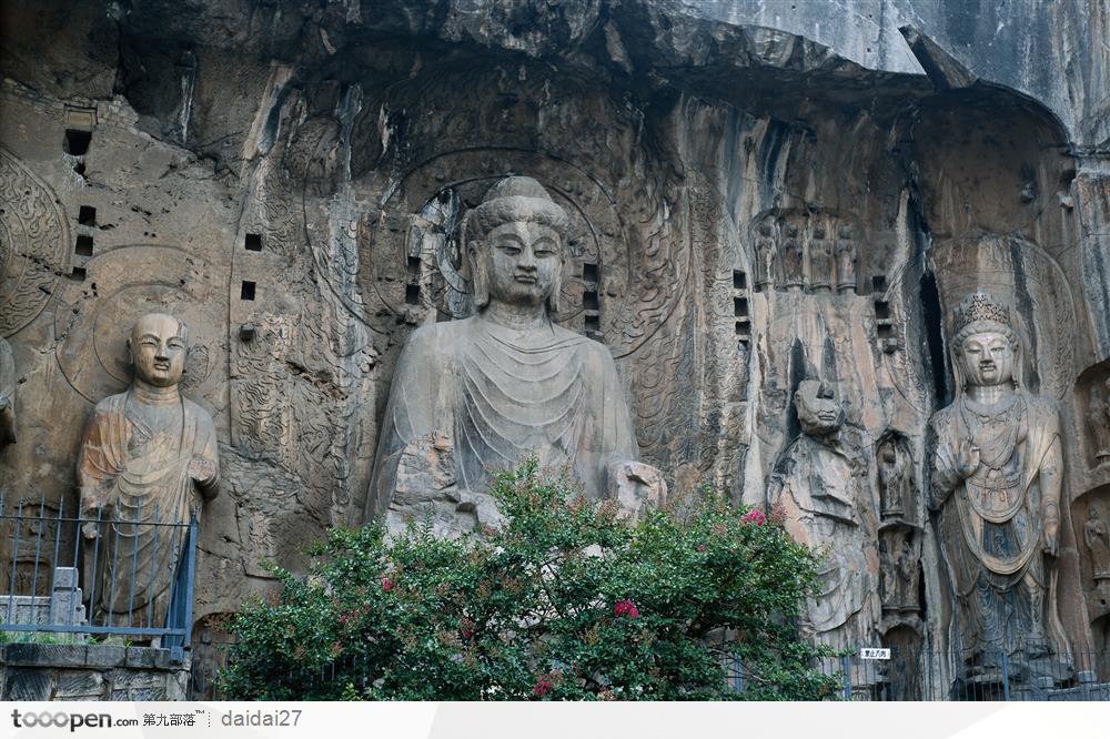 龙门石窟-奉先寺佛像