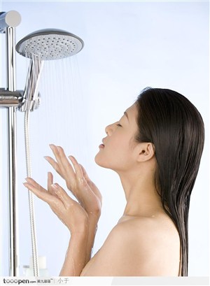 淋浴·护肤保养-双手接水