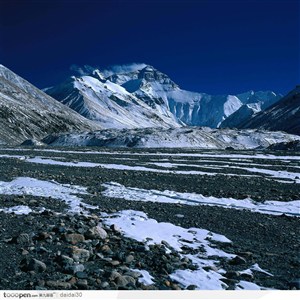 珠穆朗玛峰-漂亮的珠峰雪景