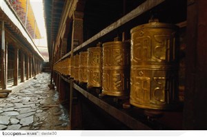 西藏文化-转经筒