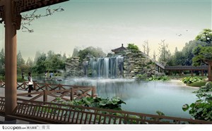 中式古典园林设计