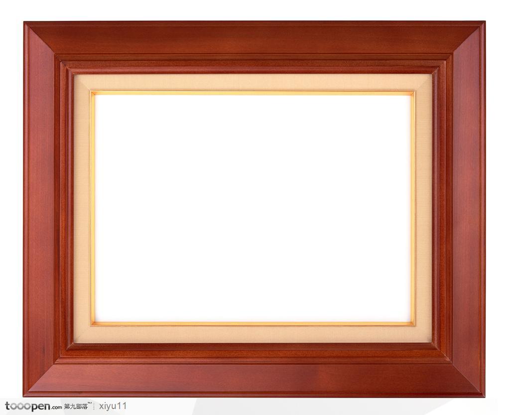 精美木框-深褐色的木框