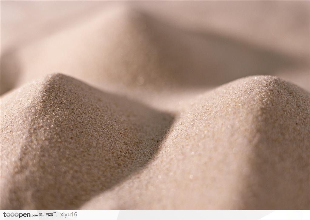 沙子背景-漂亮的沙丘
