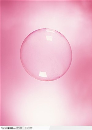 光影底纹-粉色光影中的气泡