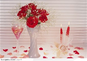 情人节物语-漂亮的玫瑰花