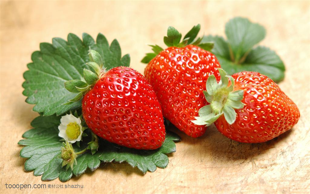 高清水果草莓特写