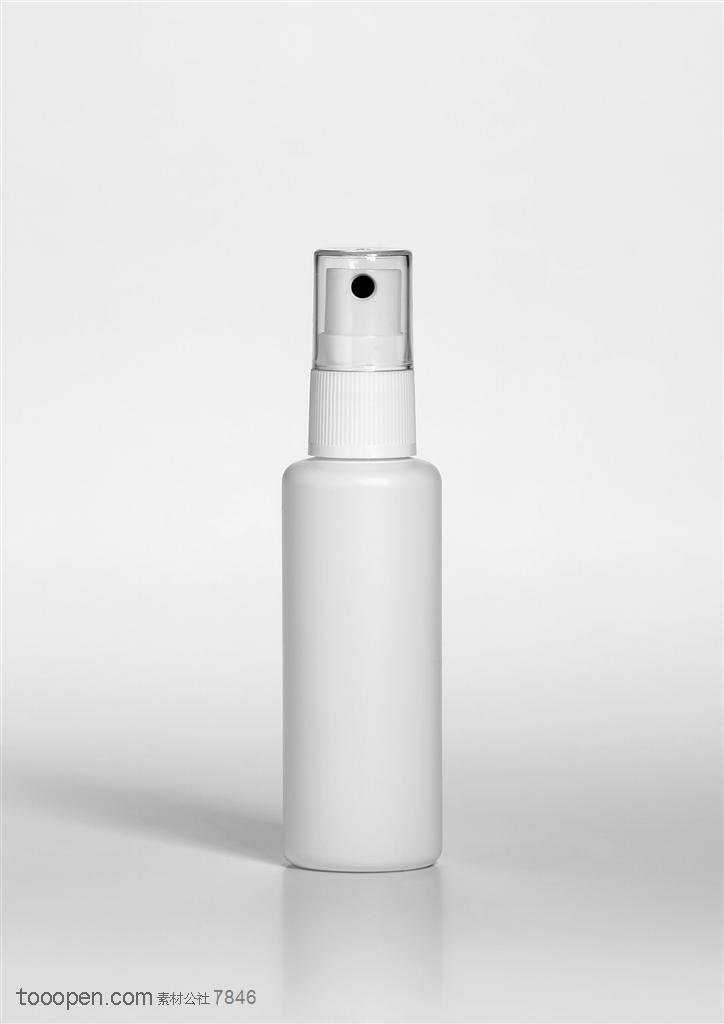 化妆品-喷雾型白色化妆瓶
