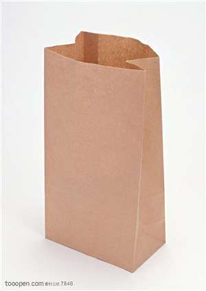 购物袋-长方形牛皮纸购物袋
