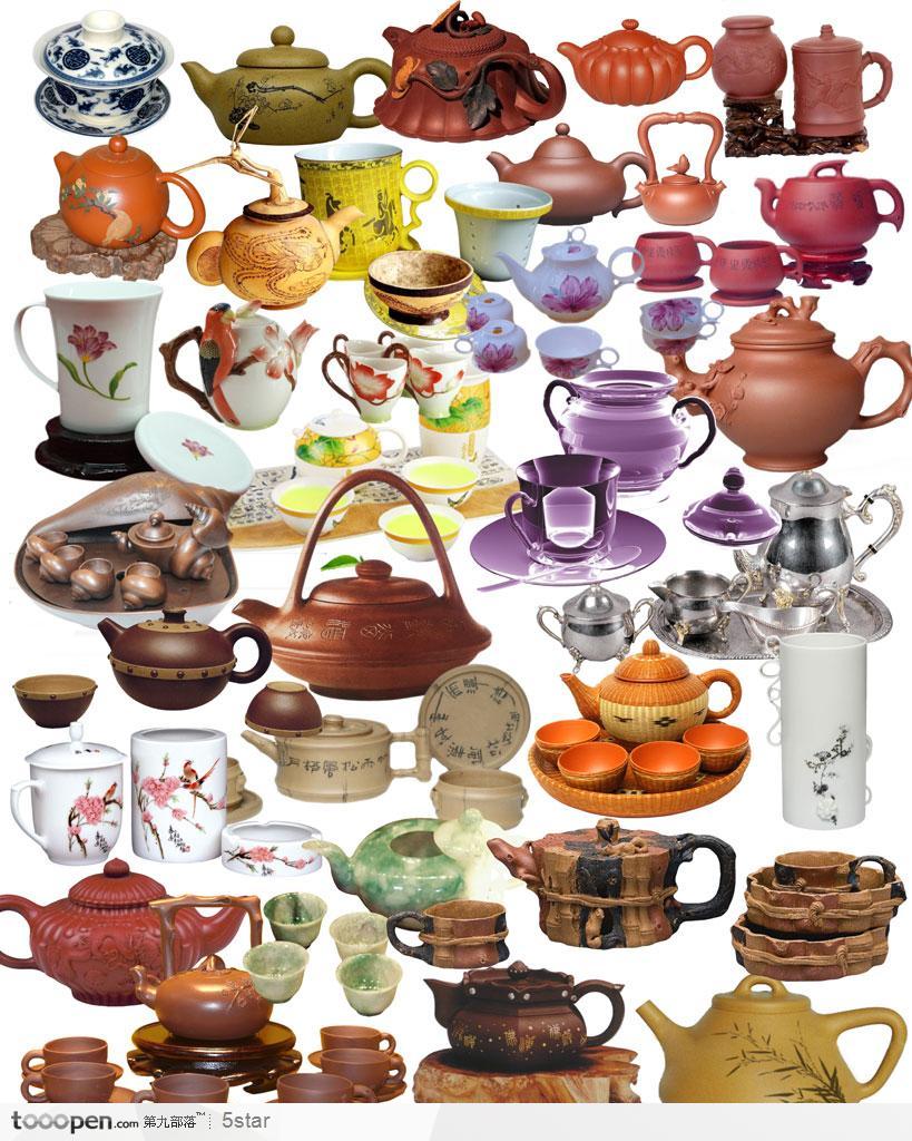 各种各样的茶具茶杯全集--茶杯 茶壶等