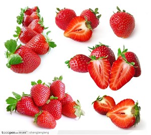 多款高清草莓素材水果图片