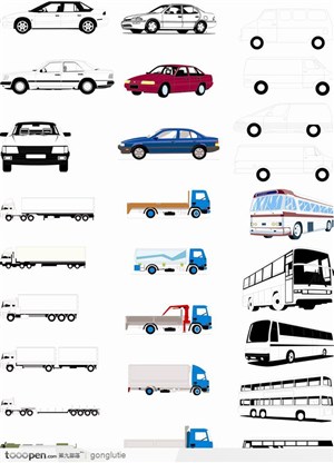 轿车、货车、客车、商务用车共27款.rar