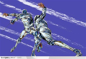 手绘水彩国家级奥运会运动员男子单人击剑运动员进攻