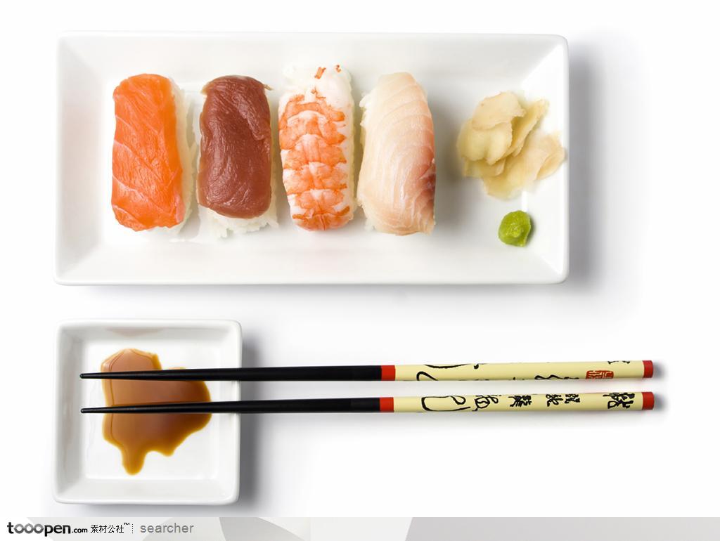 日本美食日本寿司--生鱼片