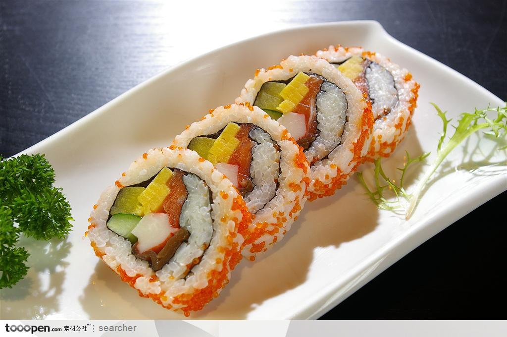 日本寿司--鱼片卷