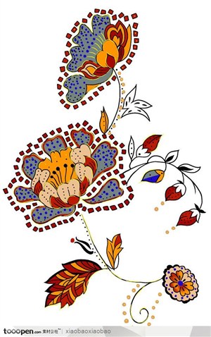 手绘水彩画传统画法牡丹花