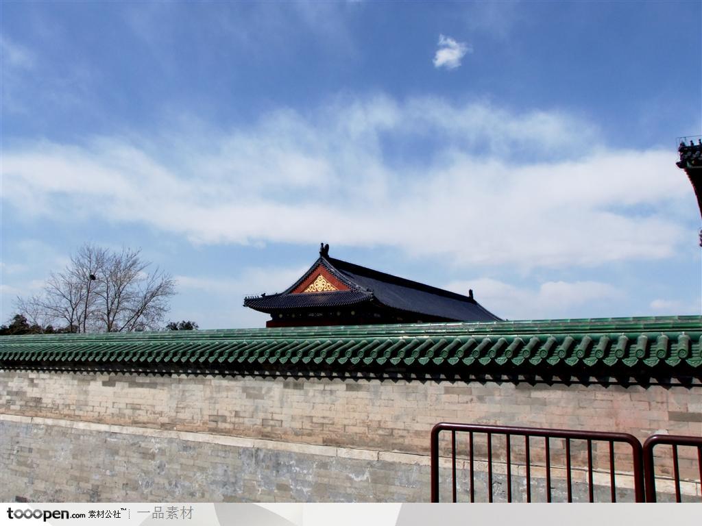 中国传统建筑-北京天坛公园建筑摄影