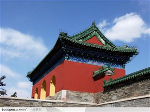 中国传统建筑-天坛公园摄影图