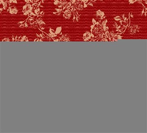 古典背景花纹边框-红色花卉水彩肌理纹样花纹背景底纹