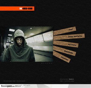 欧美酷站-黑色另类个性网站首页