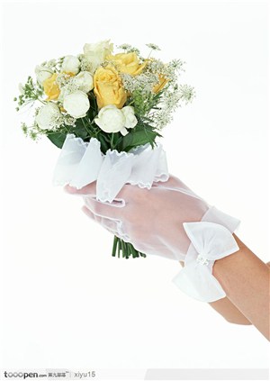 婚礼物语-握着鲜花的手