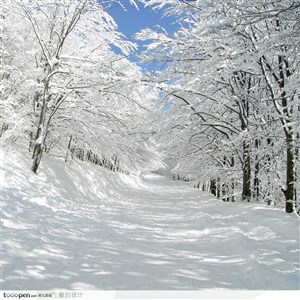超美雪景高清电脑壁纸素材
