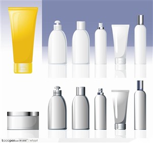 化妆品容器--洗发水瓶美容瓶