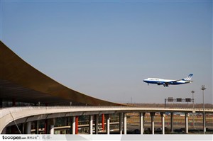 北京T3航站楼图片高速公路立交桥航空飞机