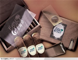 万科东海岸VI设计-雪茄包装