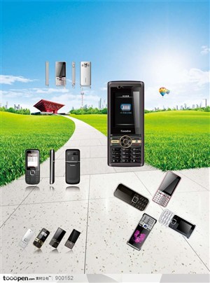 通讯器材-各类手机模型