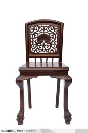 中国风古典明代家俱原木椅子