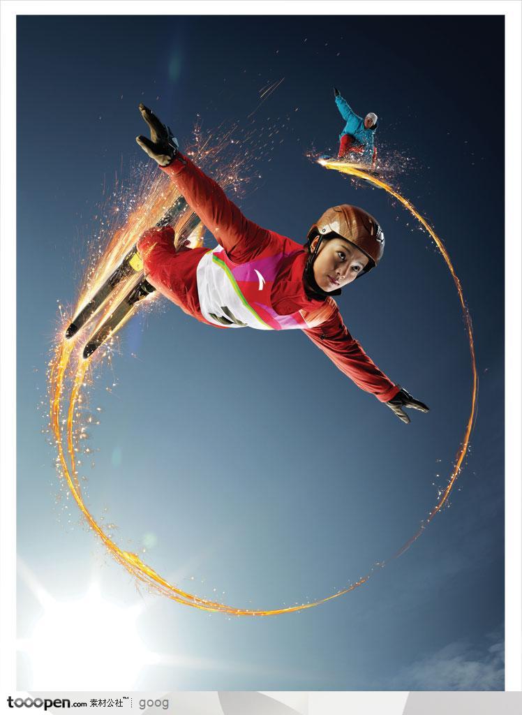 中国奥运会比赛项目-花样女子滑雪