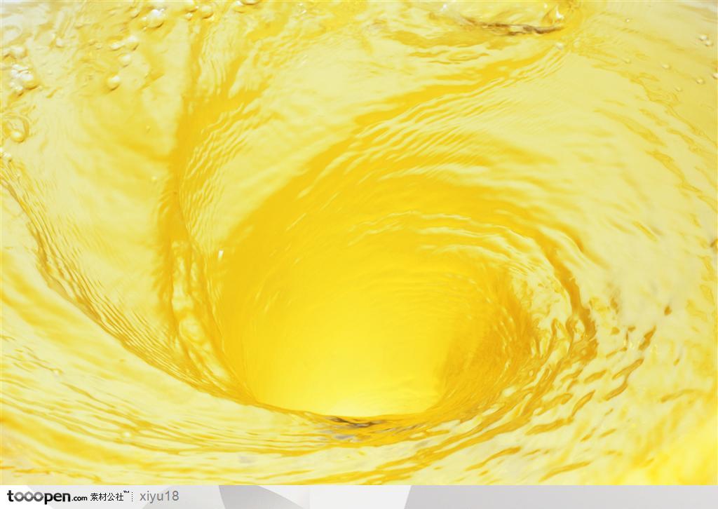 动感水花-漂亮的黄色水纹
