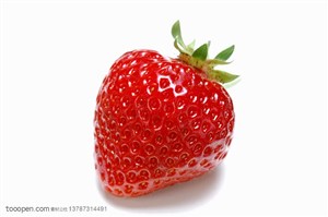 新鲜水果-果粒饱满的新鲜草莓
