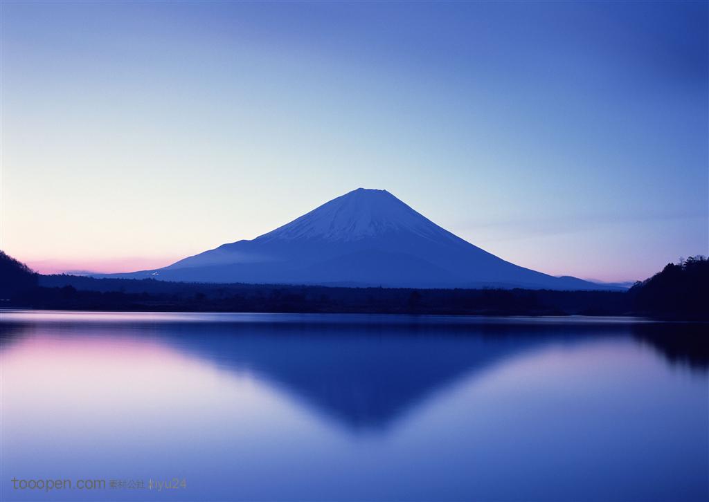 日本富士山唯美图片