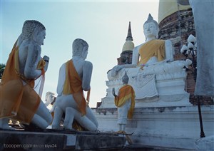 世界风情-泰国传统佛教雕像