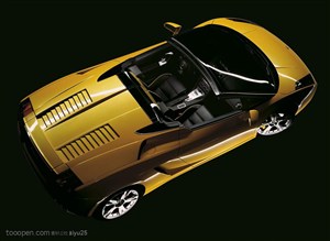 超级跑车-黄色的蝙蝠车