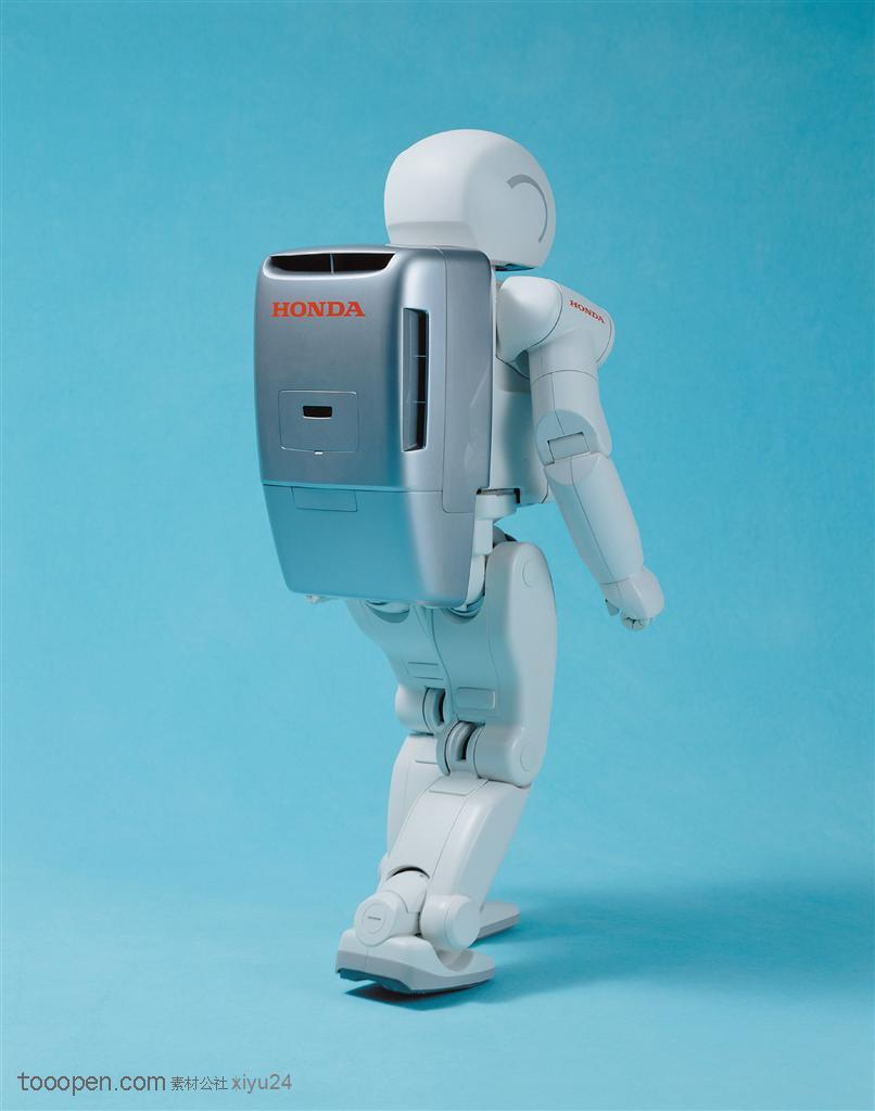 ASIMO机器人背面