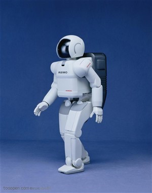 行走的ASIMO机器人
