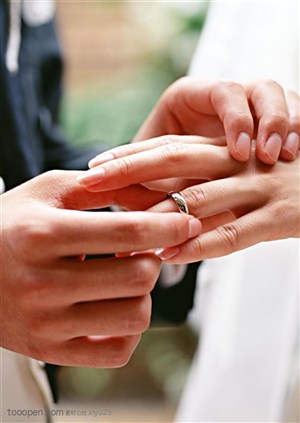 新婚物语-新娘带上戒指
