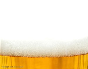 酒水饮料-白色的啤酒泡泡