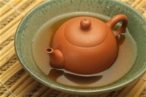 茶艺文化-碗中的紫砂壶